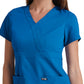 Women's Mock Wrap Riley Scrub Top