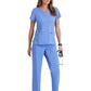 Women's Mock Wrap Riley Scrub Top