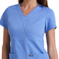 Women's Mock Wrap Riley Scrub Top