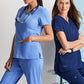 Women's Mock Wrap Riley Scrub Top