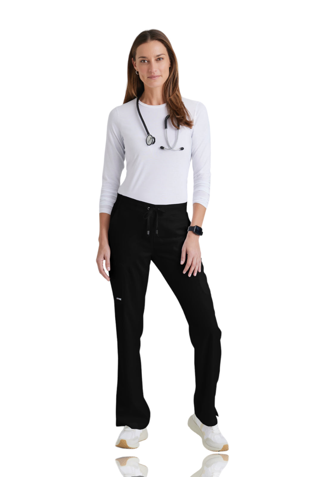 Women's Double Cargo Back Pockets Mia Scrub Pant