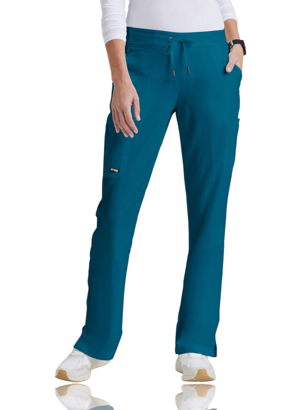 Women's Double Cargo Back Pockets Mia Scrub Pant