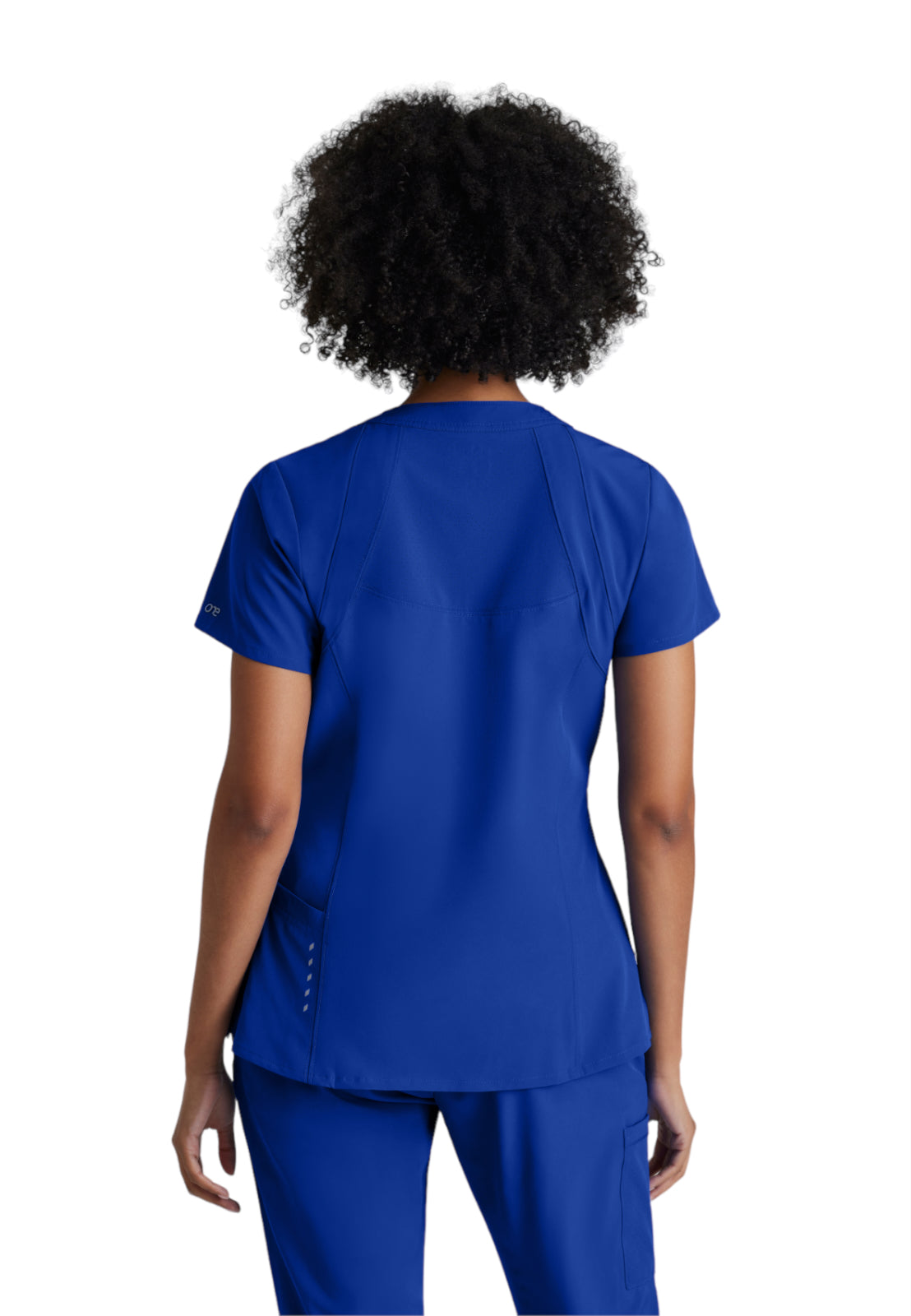 Women's V-Neck Racer Scrub Top