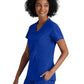 Women's V-Neck Racer Scrub Top