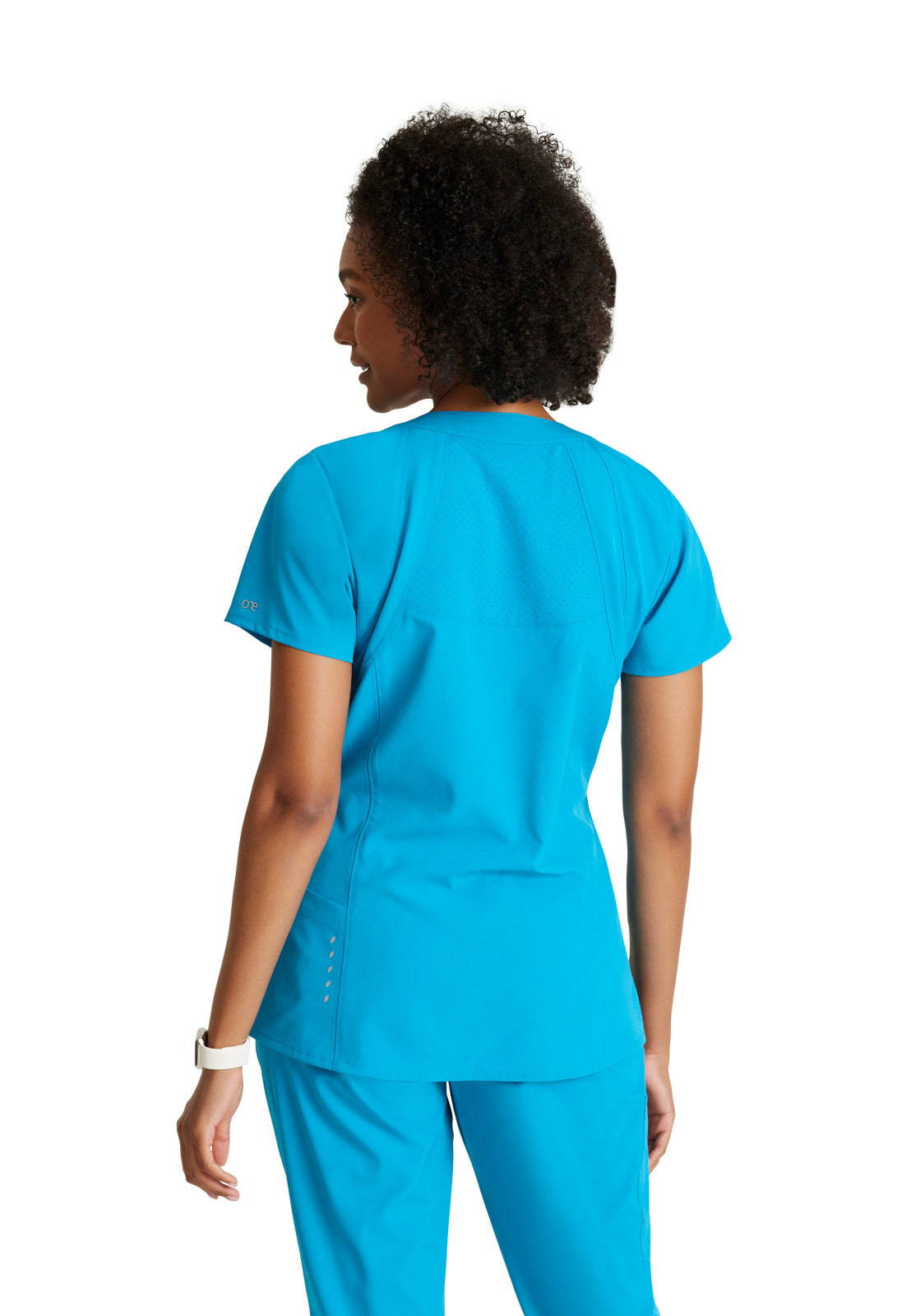 Women's V-Neck Racer Scrub Top