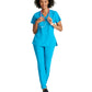 Women's V-Neck Racer Scrub Top