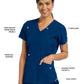 Women's V-Neck Racer Scrub Top