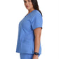 Women's V-Neck Pulse Top - 5106 - Ciel Blue