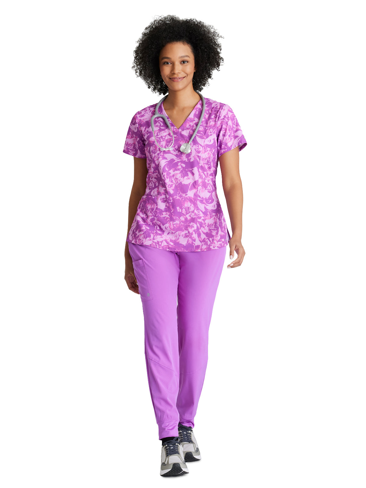 Women's V-Neck Thrive Scrub Top