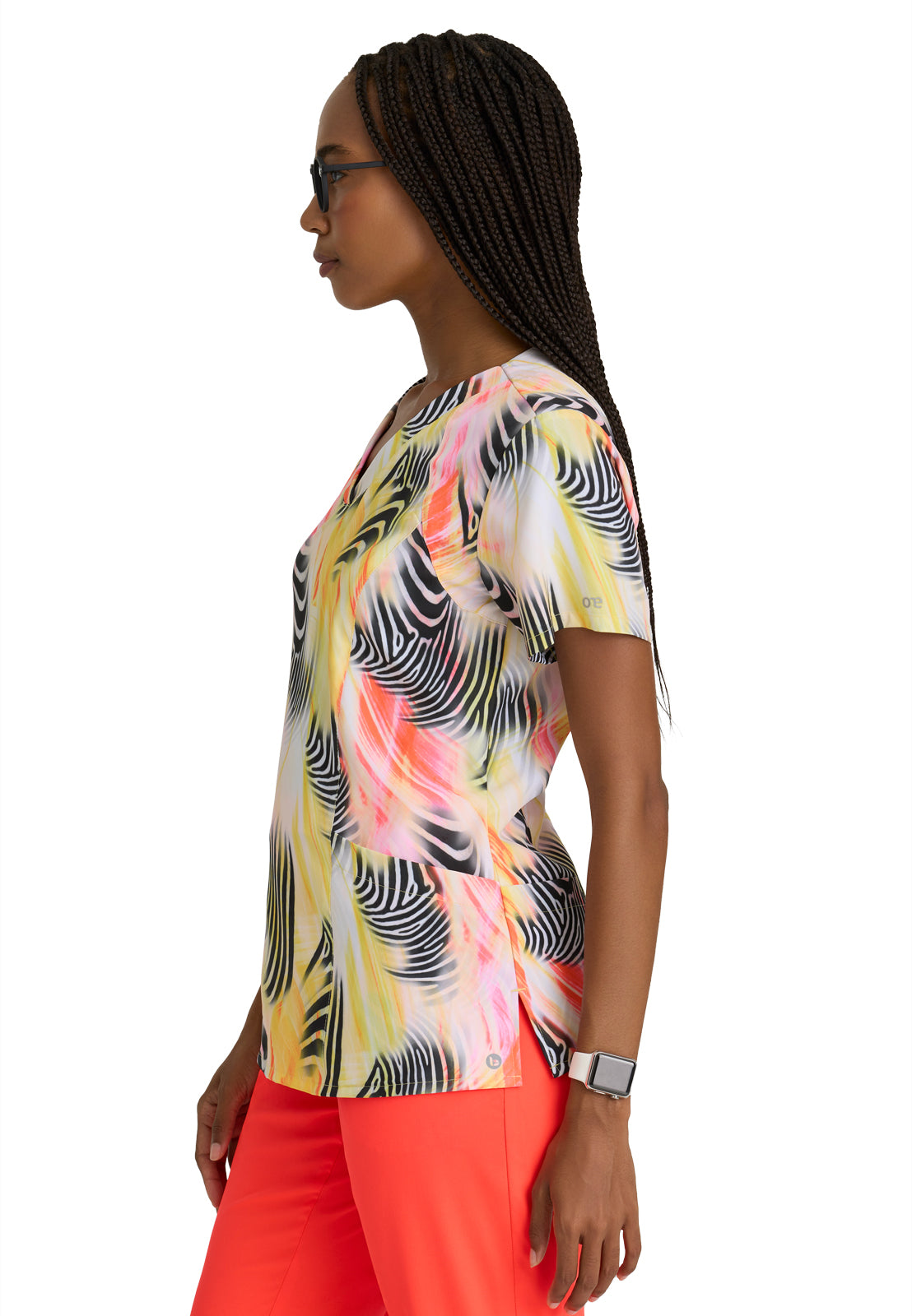 Women's V-Neck Thrive Scrub Top