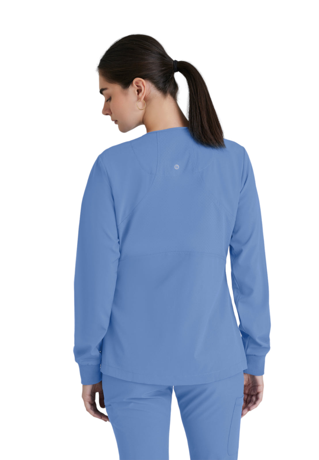 Women's Zipper Pocket Cadence Scrub Jacket