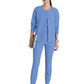 Women's Zipper Pocket Cadence Scrub Jacket