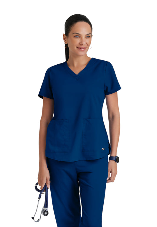 Women's V-Neck Aubrey Scrub Top