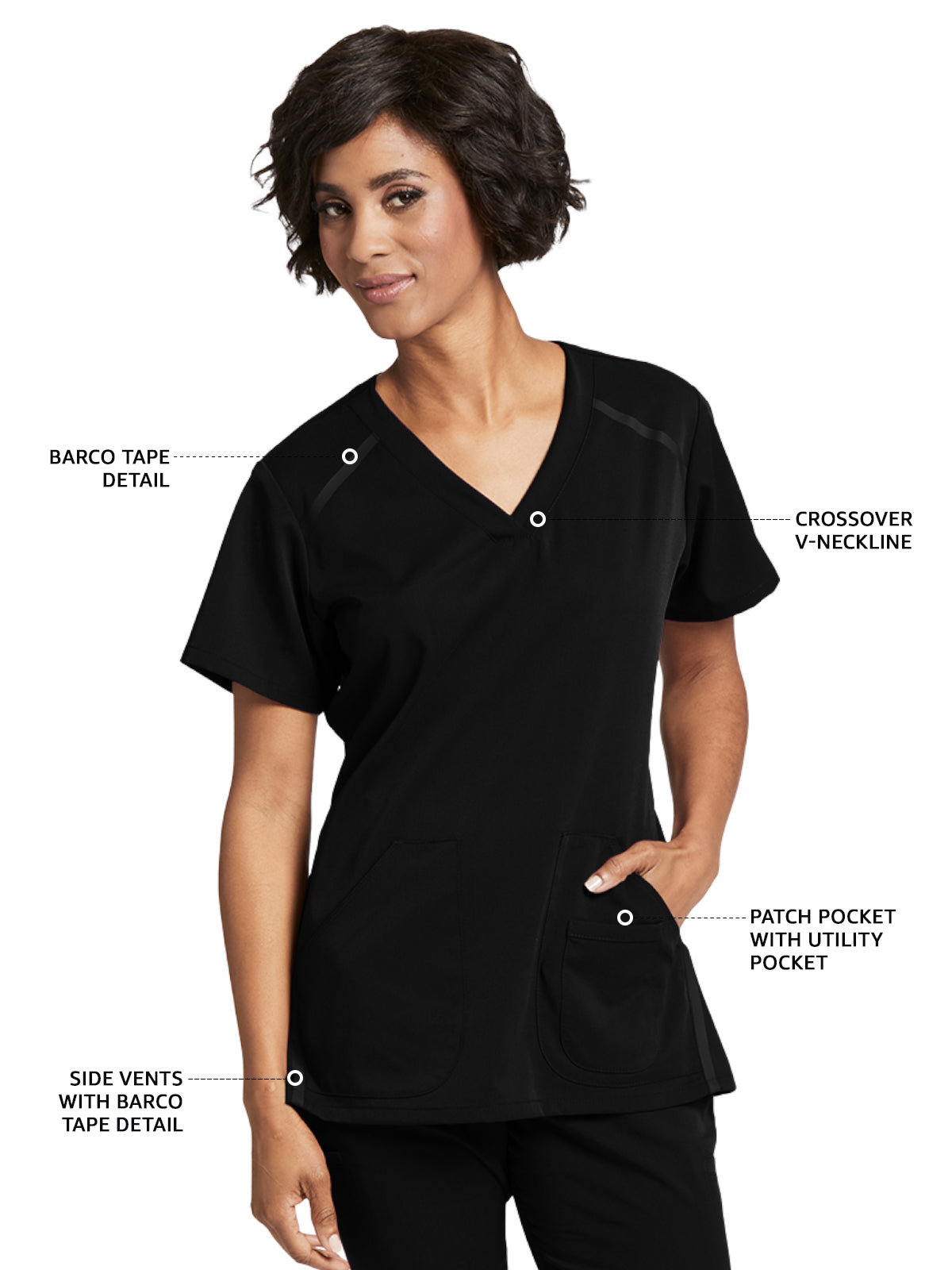 Women's V-Neck Elevate Scrub Top