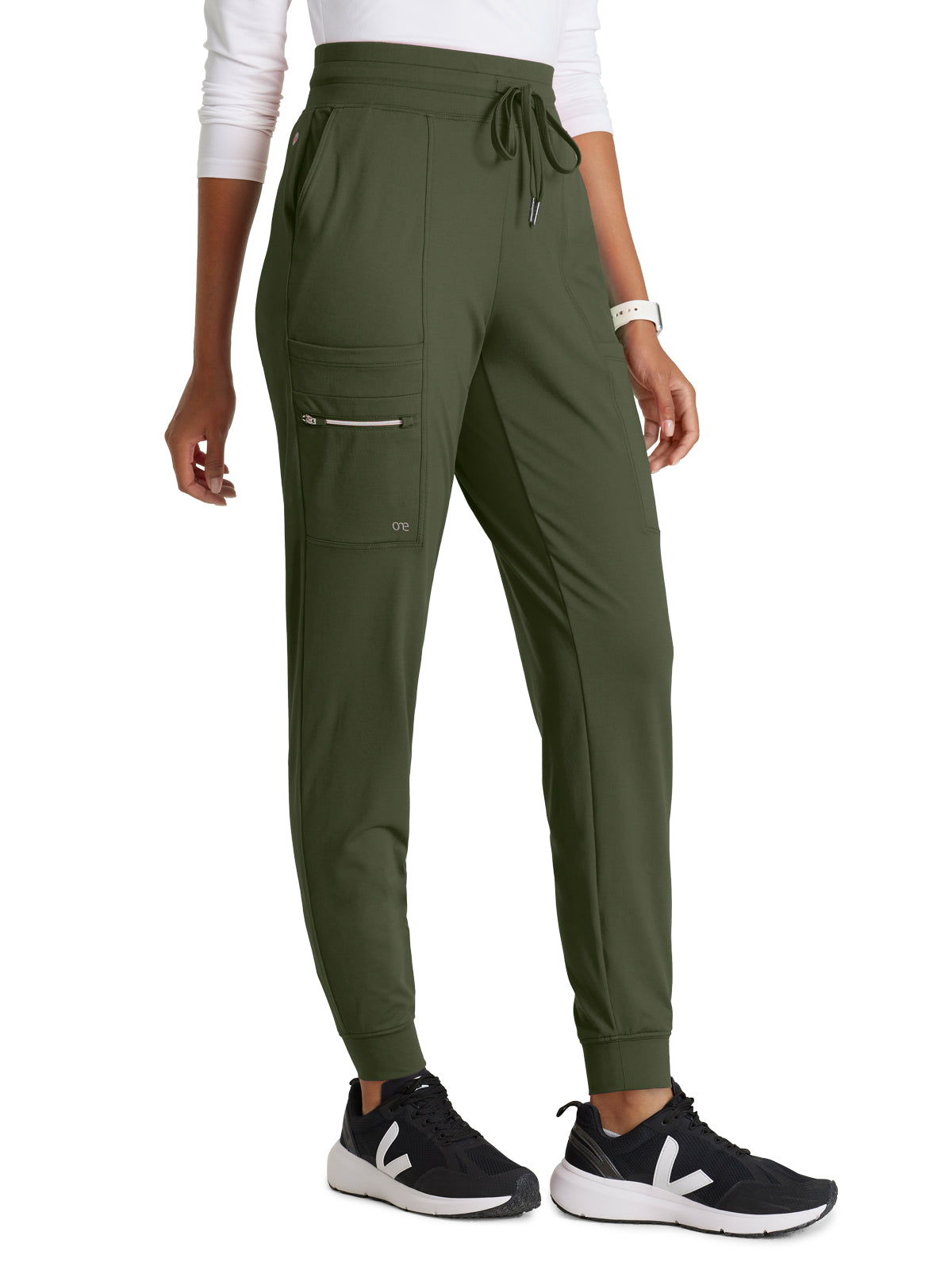 Women's 5 Pocket Drawcord Waistband Jogger Scrub Pant