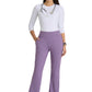 Women's 7 Pocket High-Rise Fit and Flare Scrub Pant