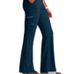 Women's 7 Pocket High-Rise Fit and Flare Scrub Pant