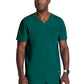 Men's Two-Pocket Ribbed V-Neck Velocity Scrub Top