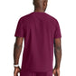 Men's Two-Pocket Ribbed V-Neck Velocity Scrub Top