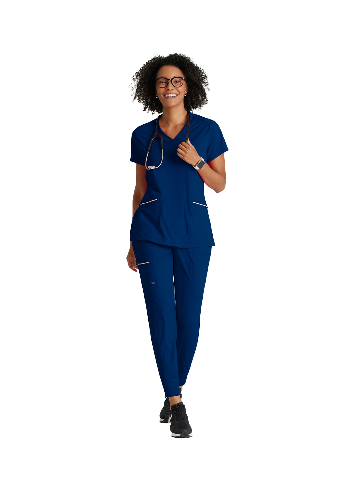 Women's 2 Pocket V-Neck Scrub Top