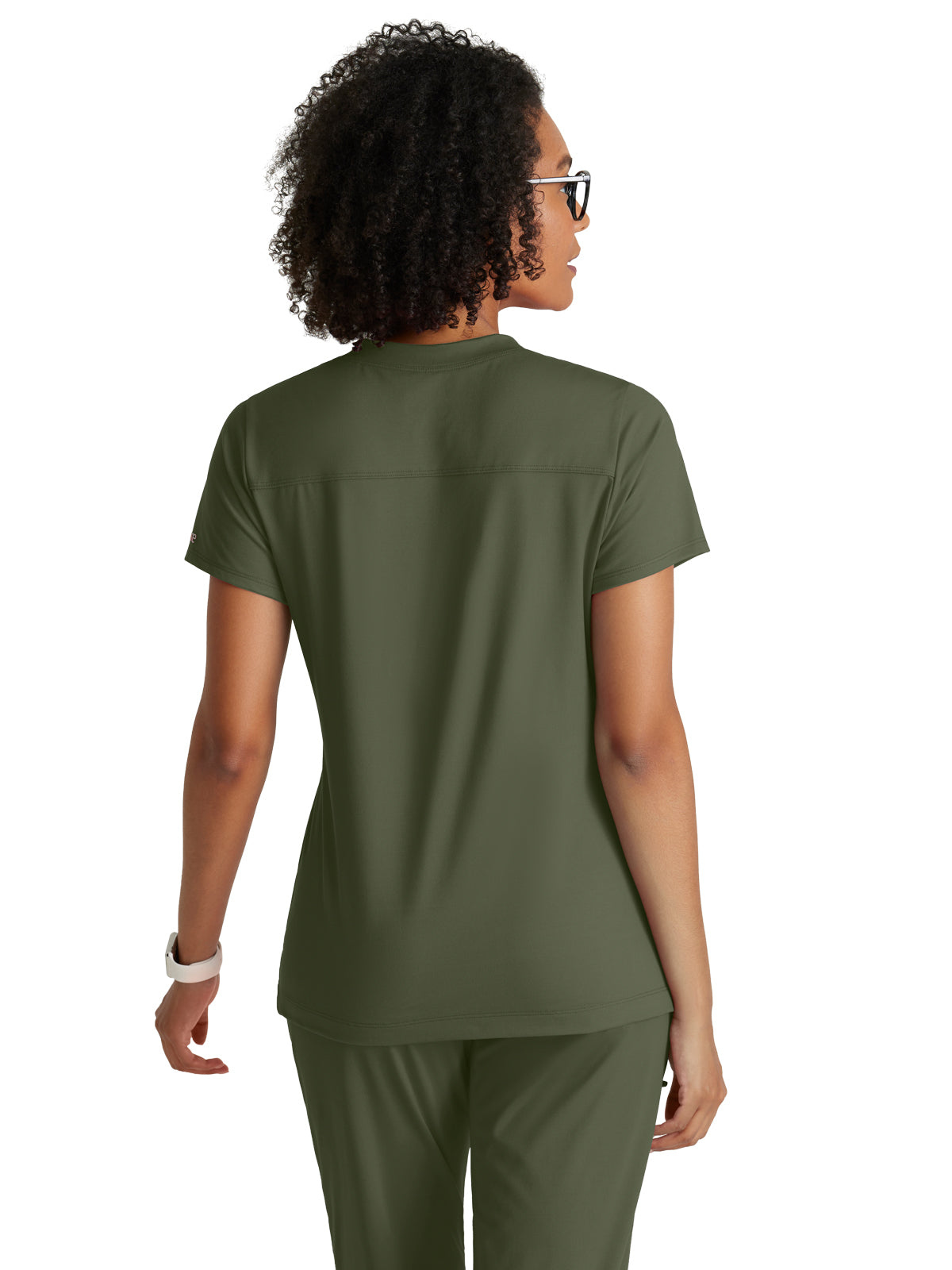 Women's 2 Pocket V-Neck Scrub Top