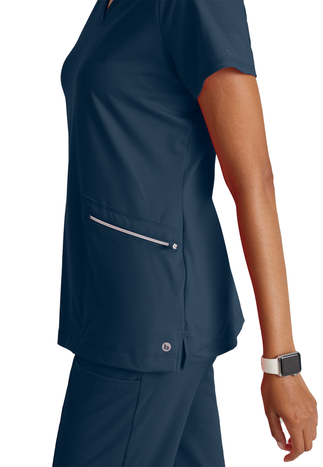 Women's 2 Pocket V-Neck Scrub Top