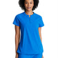 Women's 2 Pocket Banded Zip Collar Flux Scrub Top