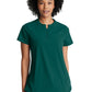 Women's 2 Pocket Banded Zip Collar Flux Scrub Top