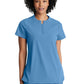 Women's 2 Pocket Banded Zip Collar Flux Scrub Top