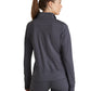 Women's Kangaroo Pocket Zip-Up Warm-Up Scrub Jacket