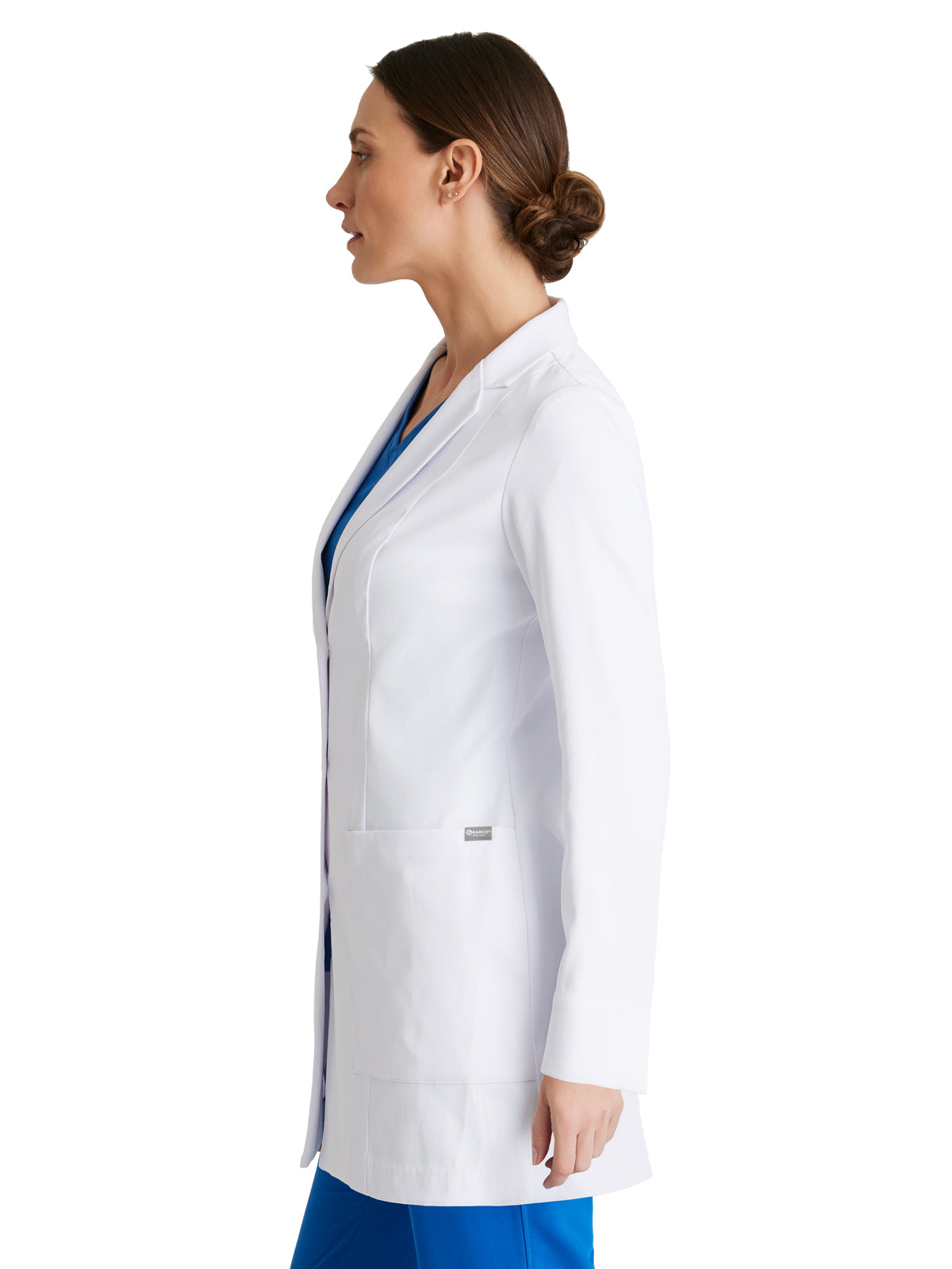 Women's 3 Pocket 30" 3 Button Merit Lab Coat