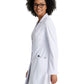 Women's 3 Pocket 35" 3 Button Grace Lab Coat - BRC966 - White