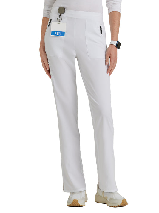 Women's Flat Front Waistband Pant