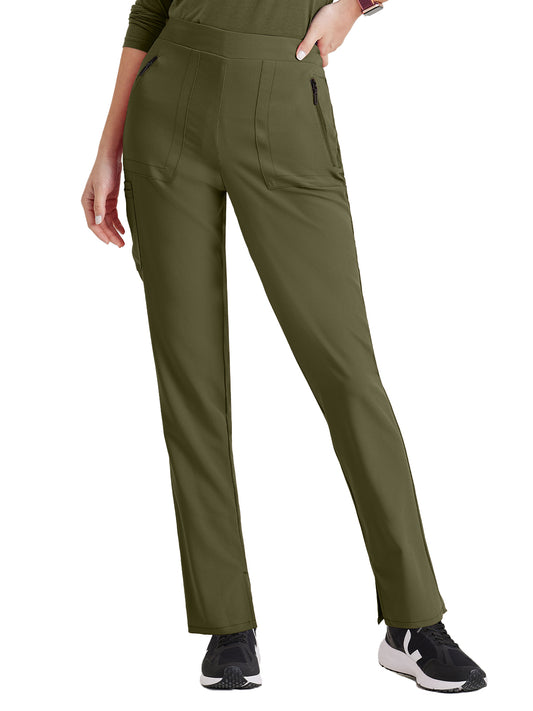 Women's Flat Front Waistband Pant