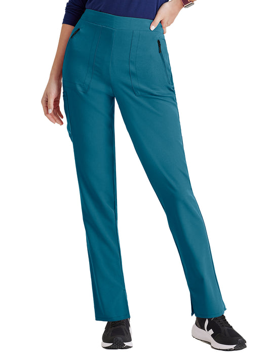 Women's Flat Front Waistband Pant