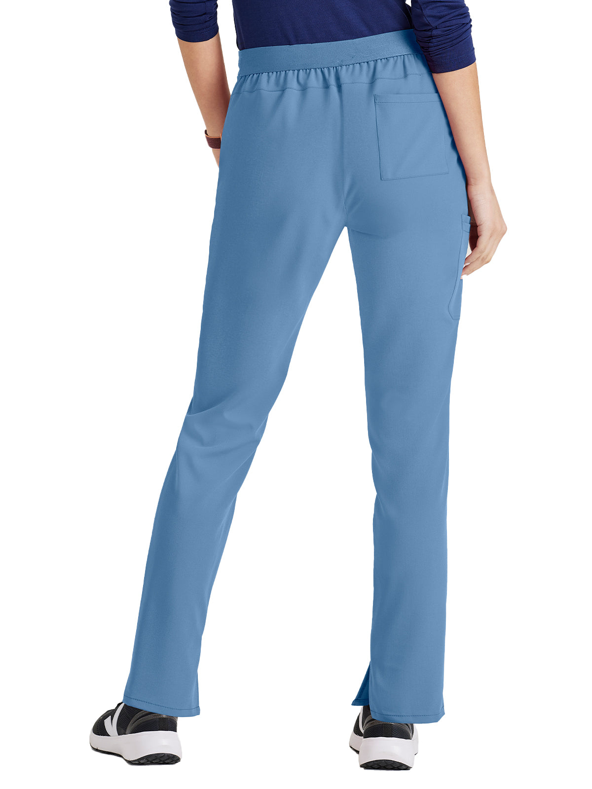 Women's Flat Front Waistband Scrub Pant