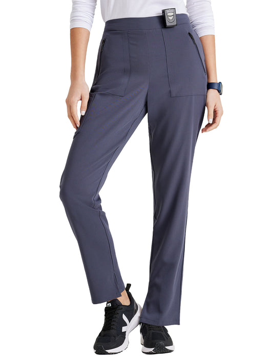 Women's Flat Front Waistband Scrub Pant