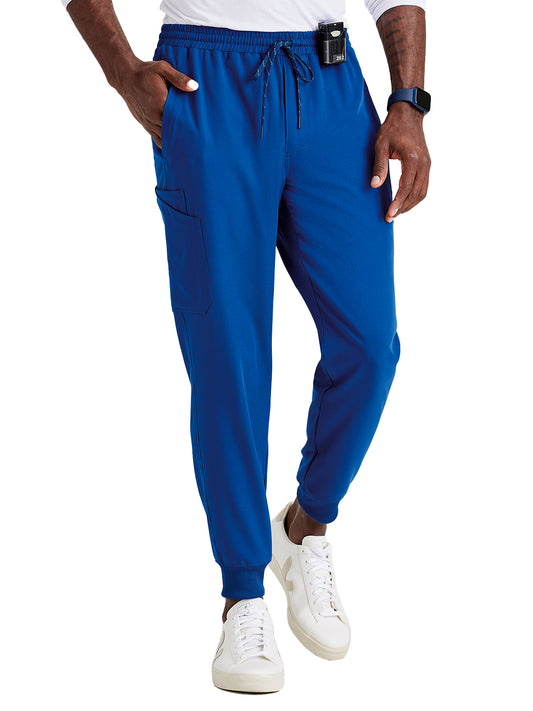 Men's Rib Cuff Jogger Style Scrub Pant