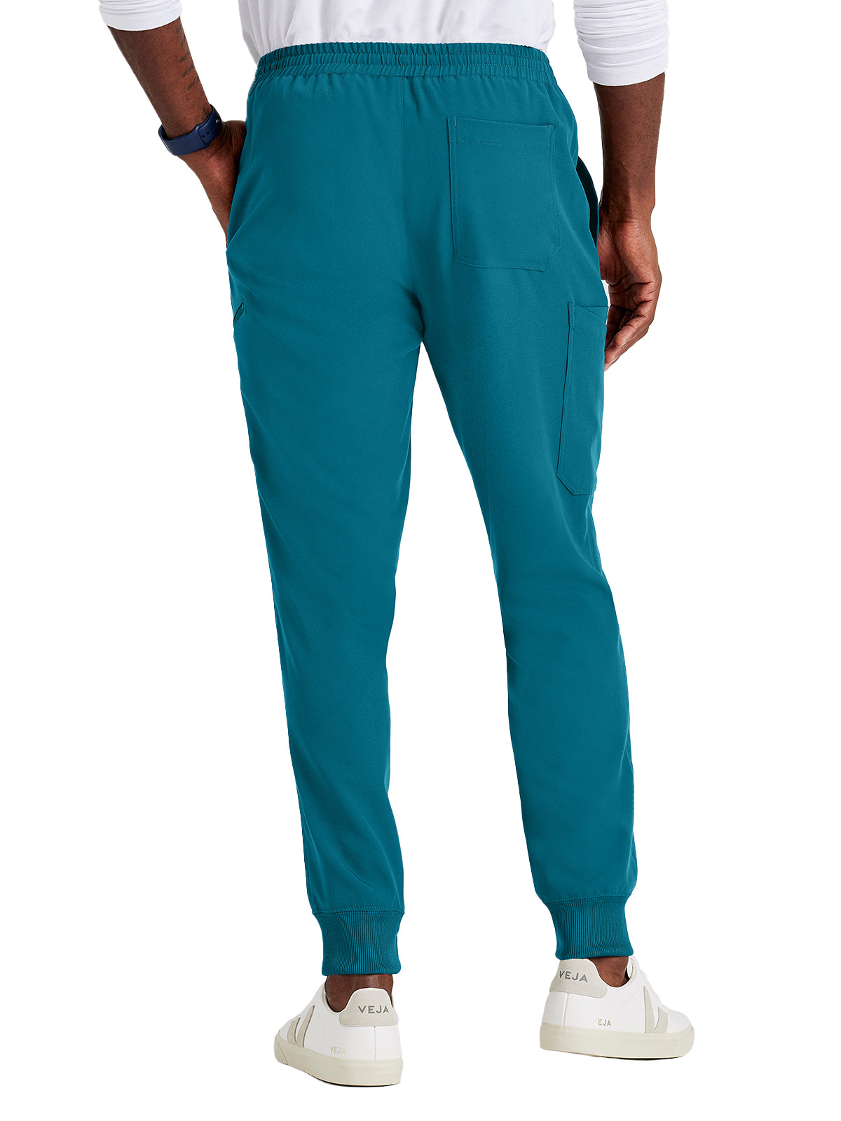 Men's Rib Cuff Jogger Style Scrub Pant