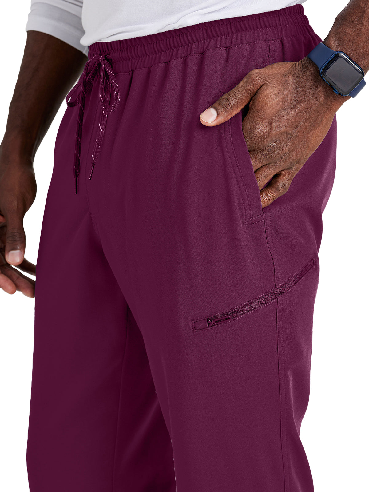 Men's Rib Cuff Jogger Style Scrub Pant