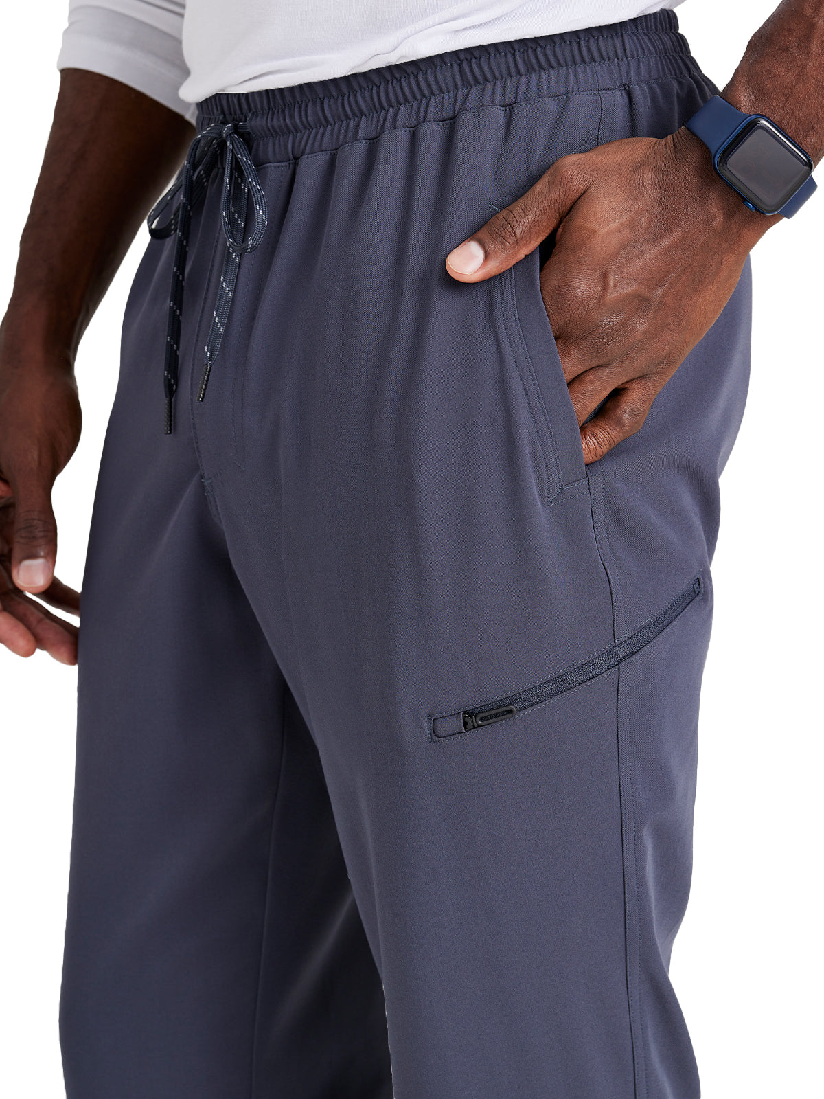 Men's Rib Cuff Jogger Style Scrub Pant