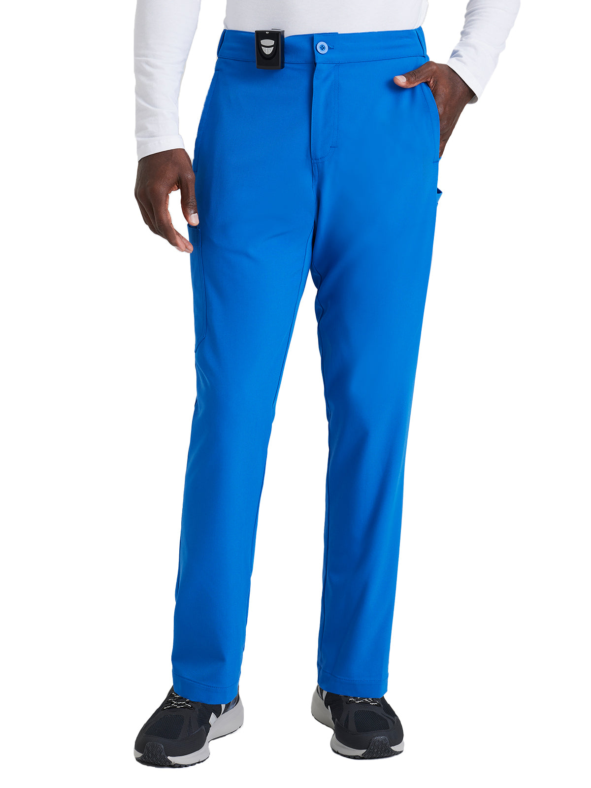 Men's 7 Pocket Button Slim Straight Pant