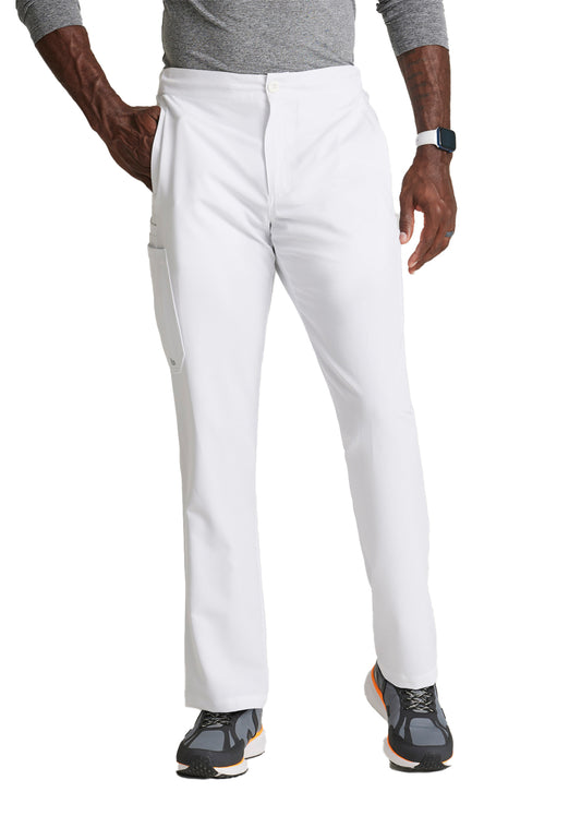 Men's 7 Pocket Button Slim Straight Pant