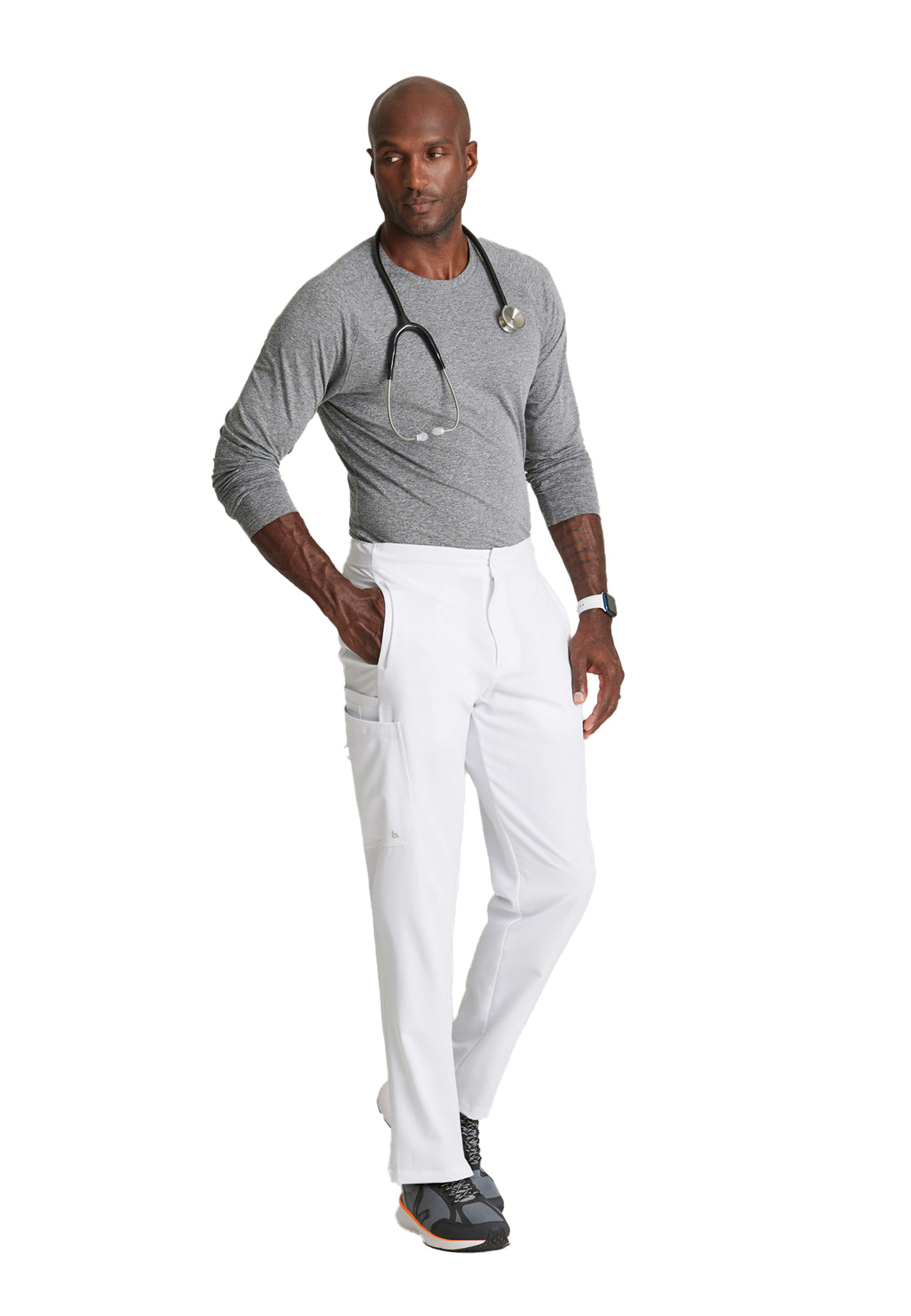 Men's 7 Pocket Button Slim Straight Pant