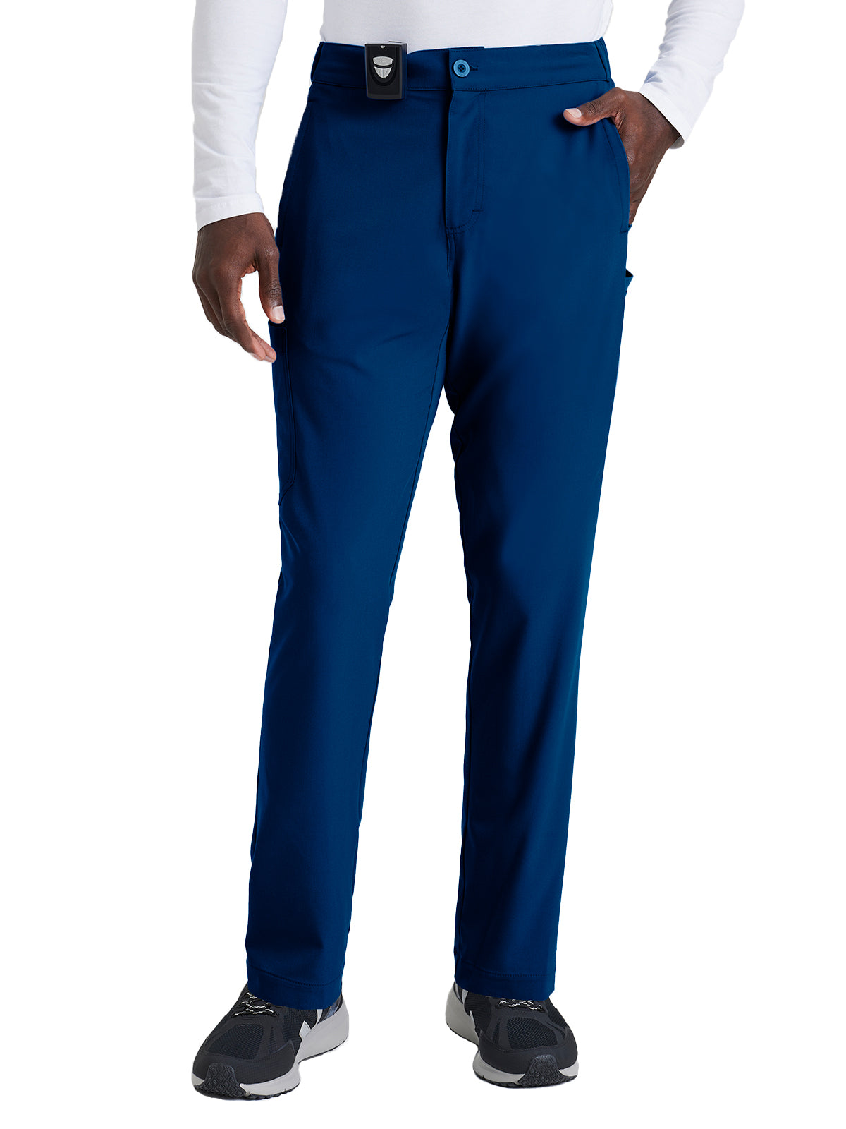 Men's 7 Pocket Button Slim Straight Pant