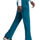 Men's 7 Pocket Button Slim Straight Scrub Pant