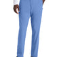 Men's 7 Pocket Button Slim Straight Scrub Pant