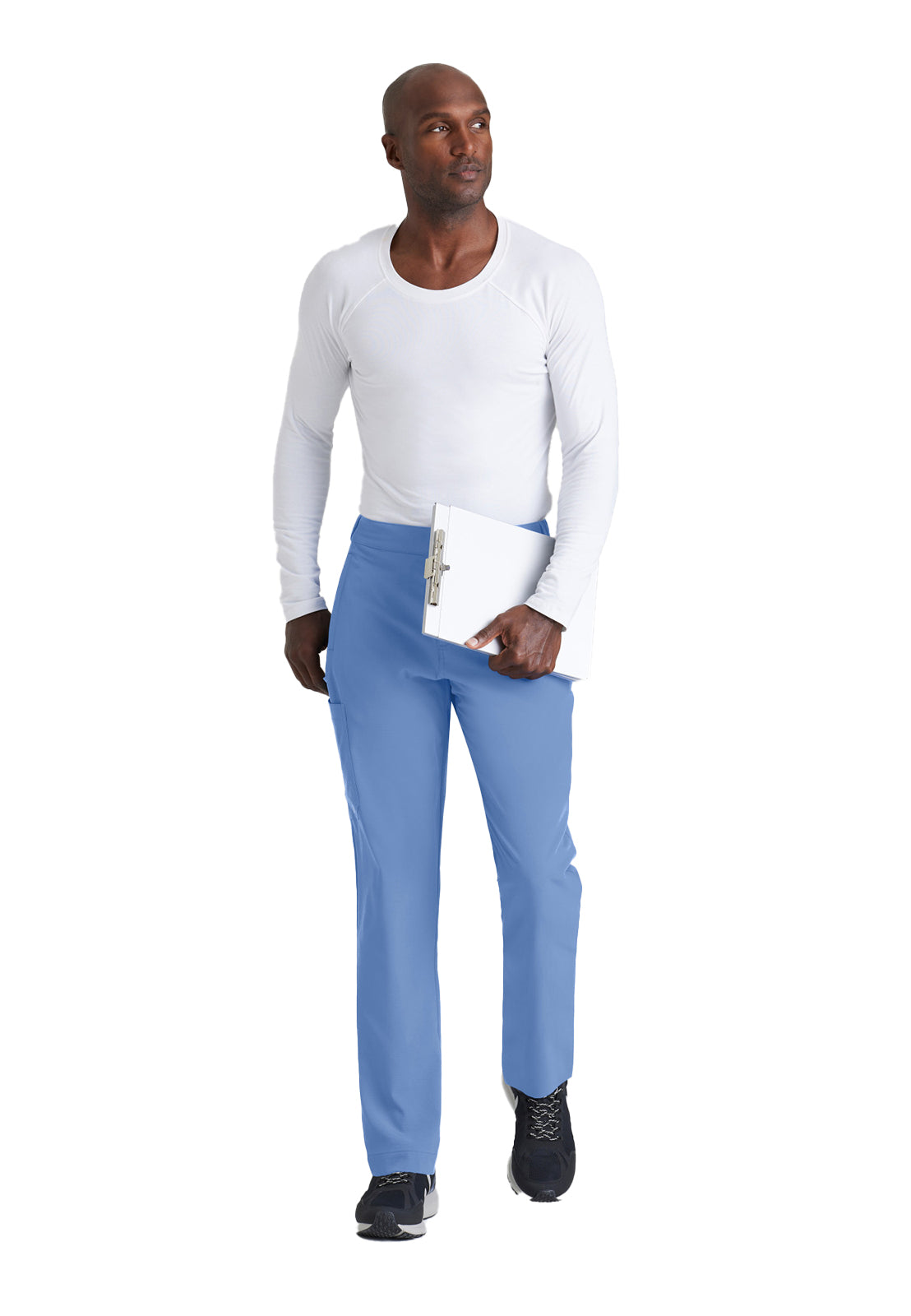 Men's 7 Pocket Button Slim Straight Pant