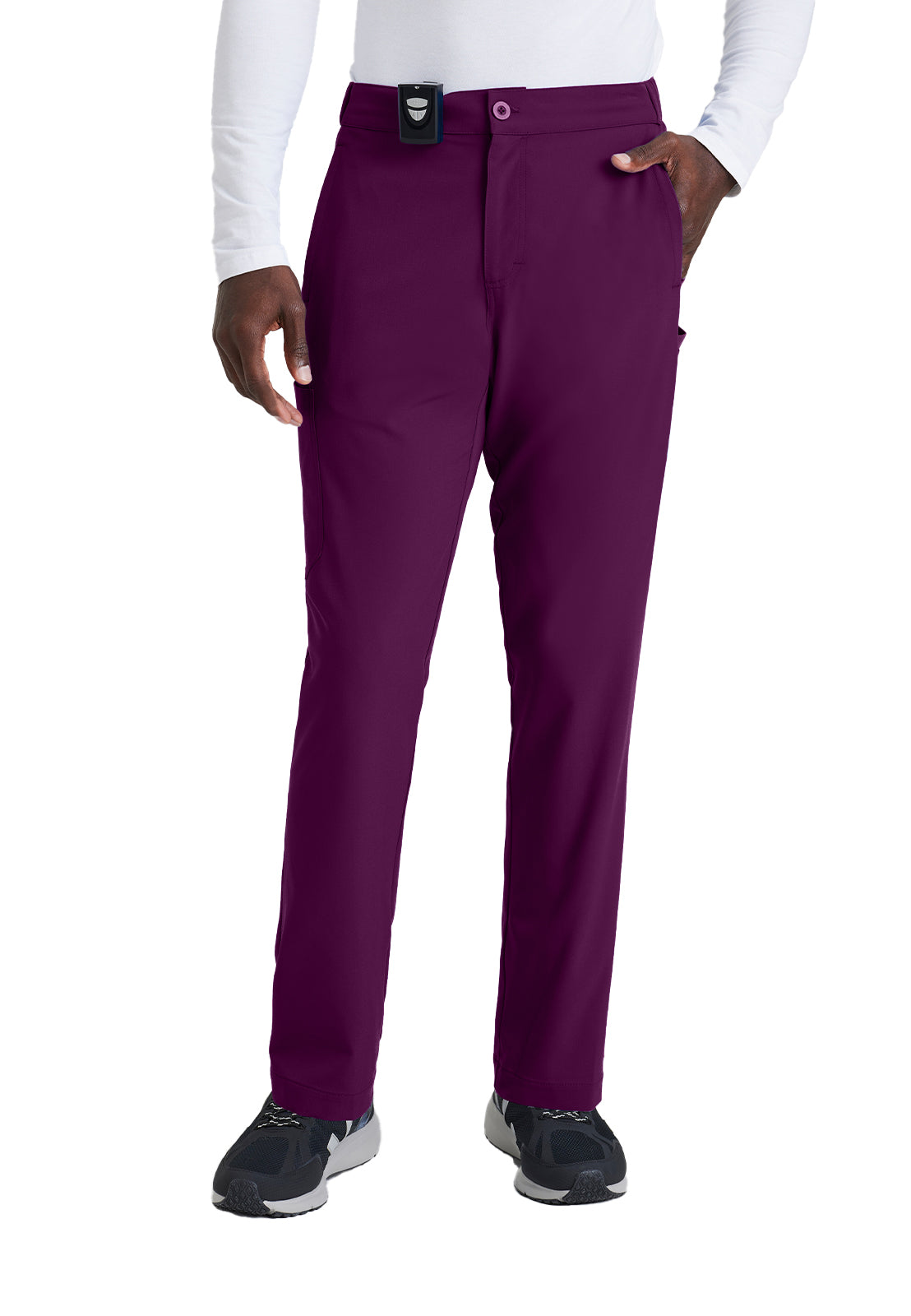 Men's 7 Pocket Button Slim Straight Pant