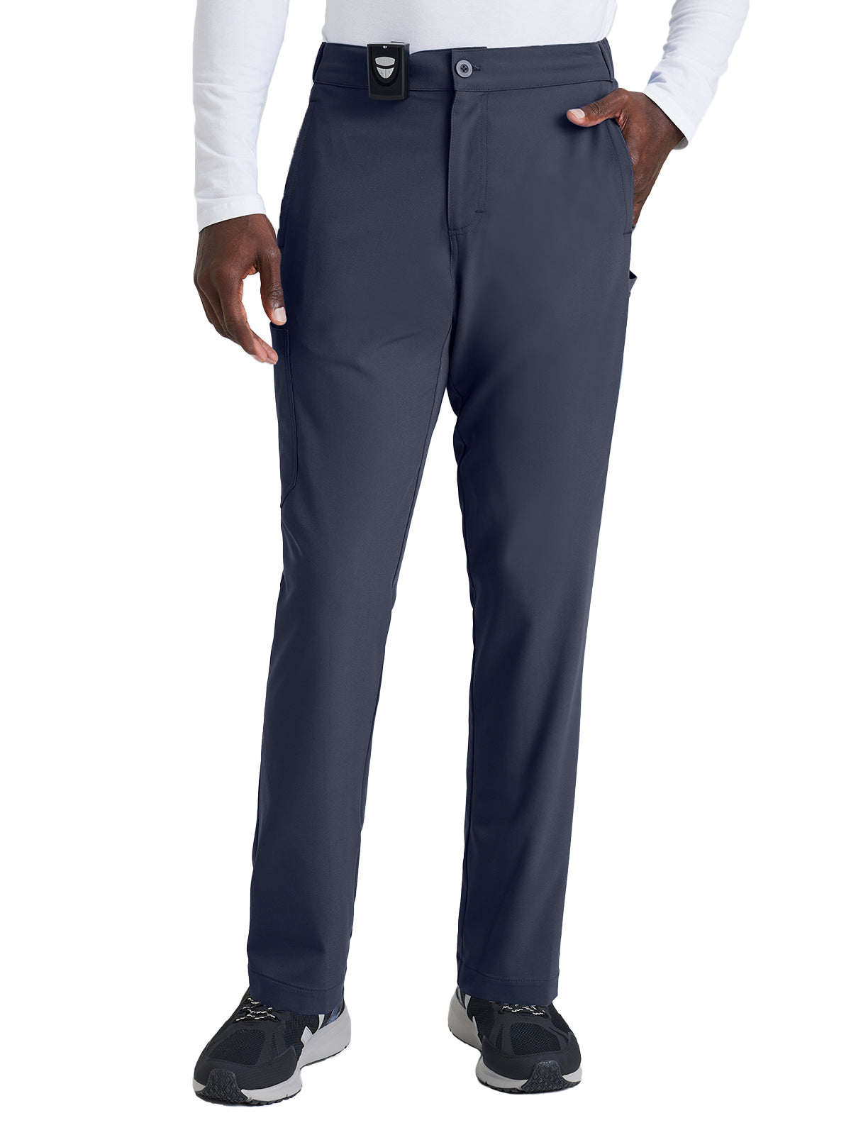 Men's 7 Pocket Button Slim Straight Pant